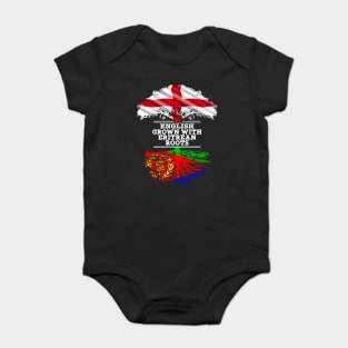 English Grown With Eritrean Roots - Gift for Eritrean With Roots From Eritrea Baby Bodysuit